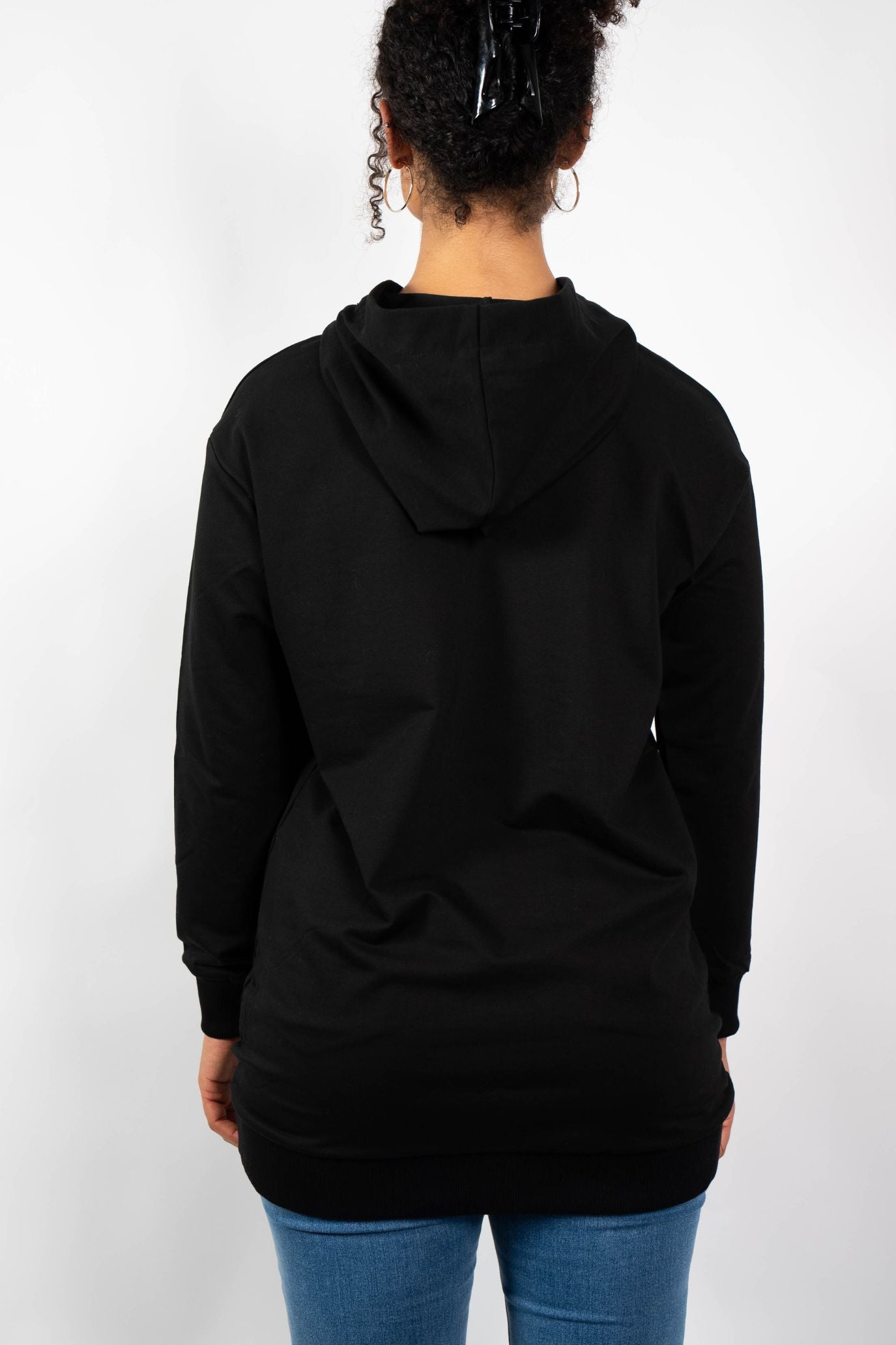 Oversize Damen Hoodie  | Mit deinem Wunschtext bestickt