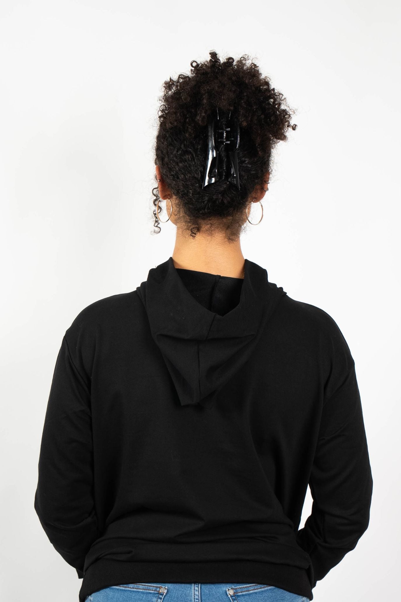Oversize Damen Hoodie  | Mit deinem Wunschtext bestickt
