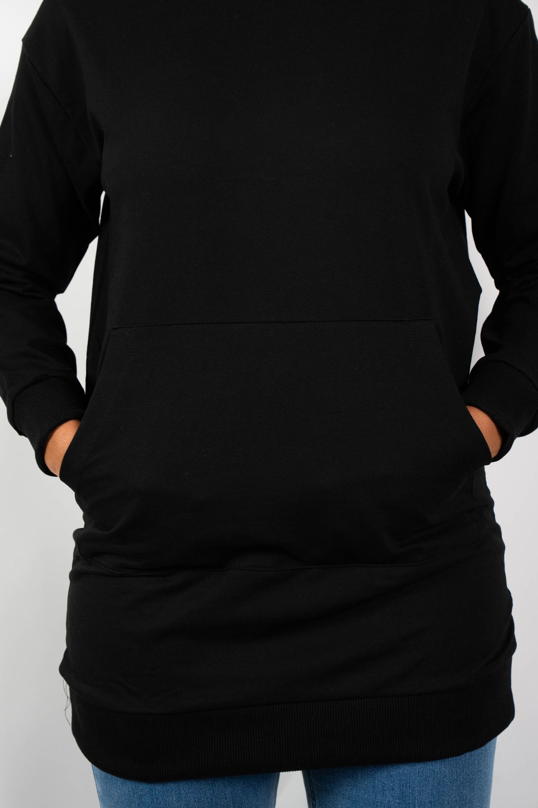 Oversize Damen Hoodie  | Mit deinem Wunschtext bestickt